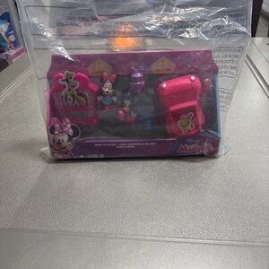Disney Minnie Mouse Pink and Purple Playset